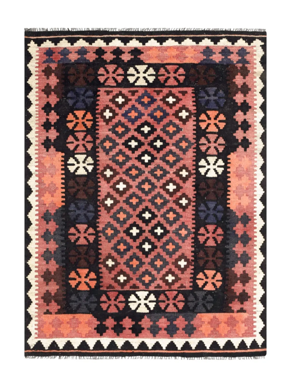 Orientalsk Tæppe - Ghalmori Hand Woven - 80 x 108 cm