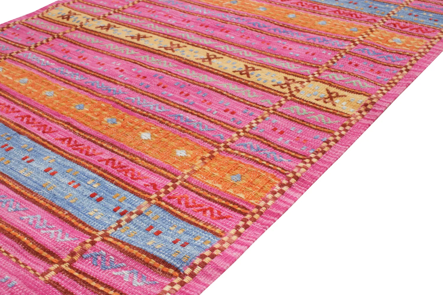 Orientalsk Tæppe - Baluchi Kelim Hand Woven - 98 x 154 cm