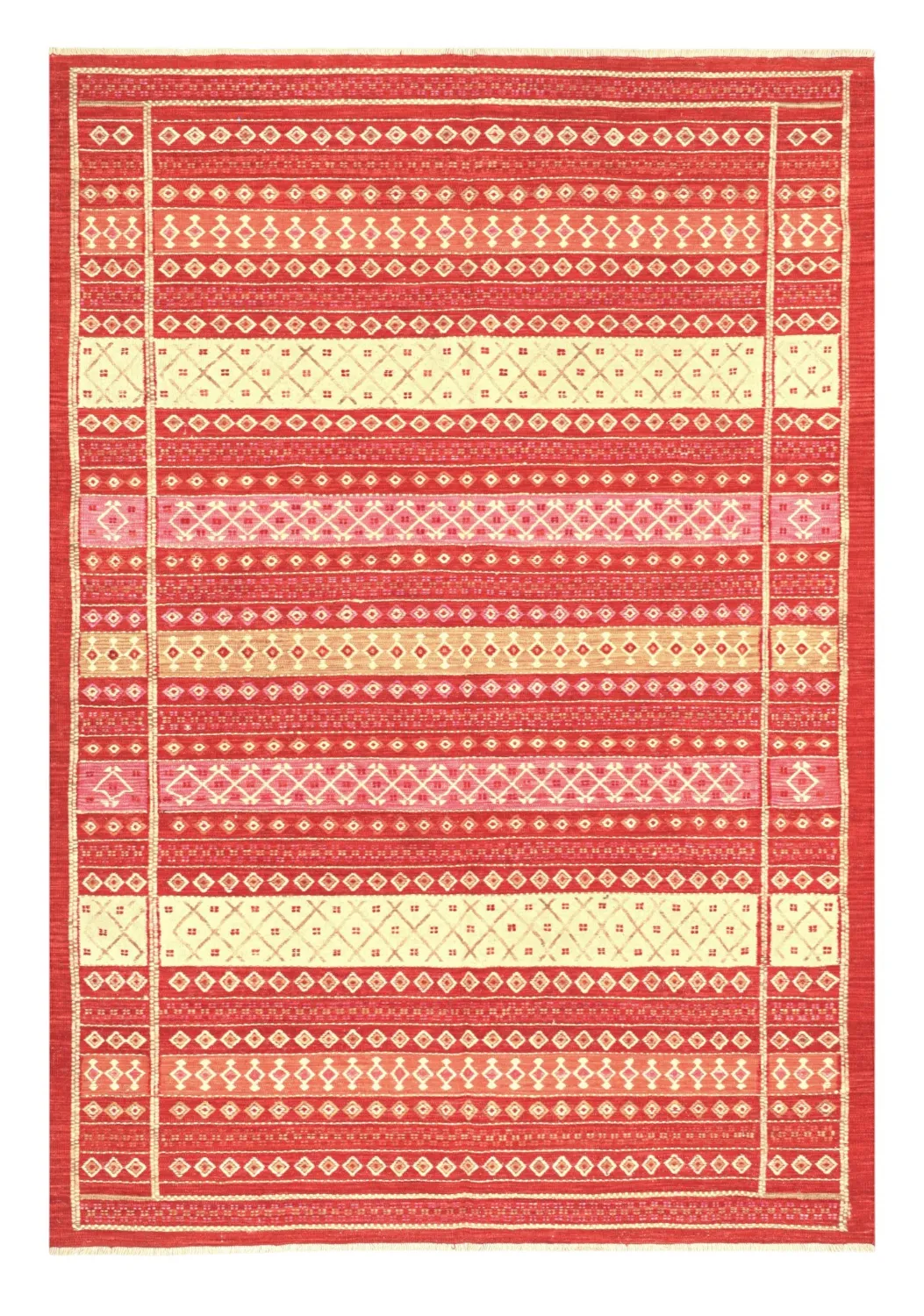 Orientalsk Tæppe - Baluchi Kelim Hand Woven - 207 x 300 cm