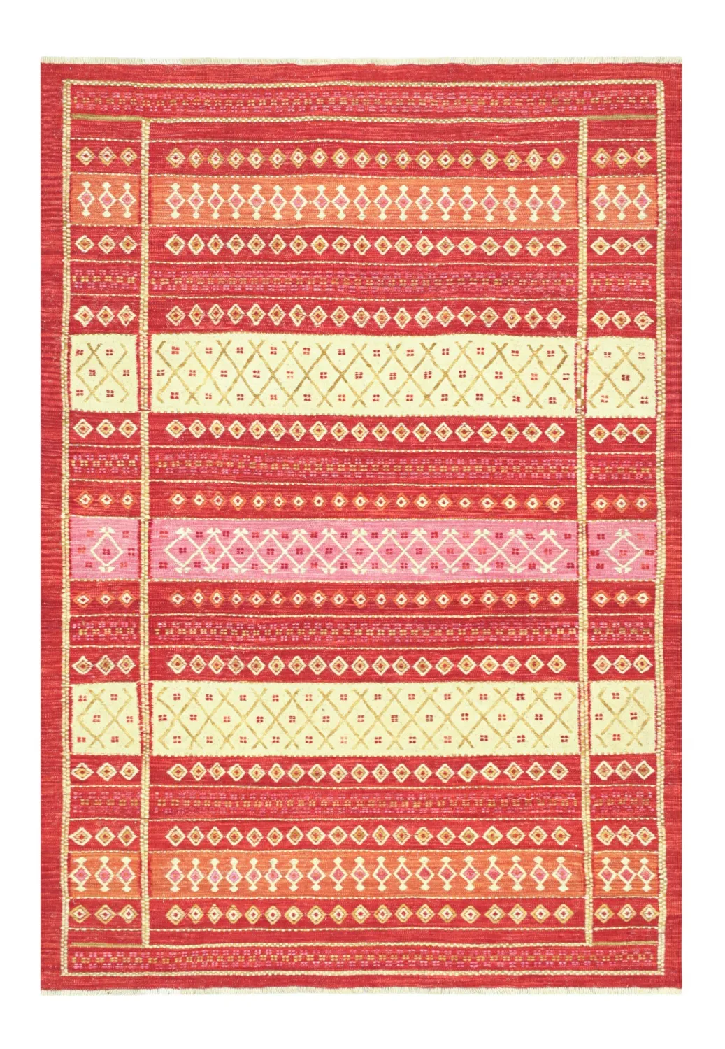 Orientalsk Tæppe - Baluchi Kelim Hand Woven - 167 x 233 cm