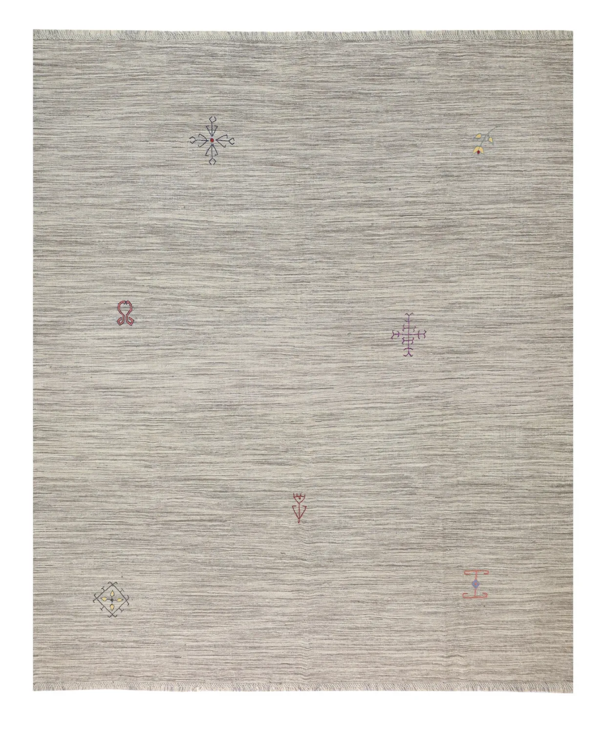 Orientalsk Tæppe - Modern Kelim Hand Woven - 250 x 303 cm