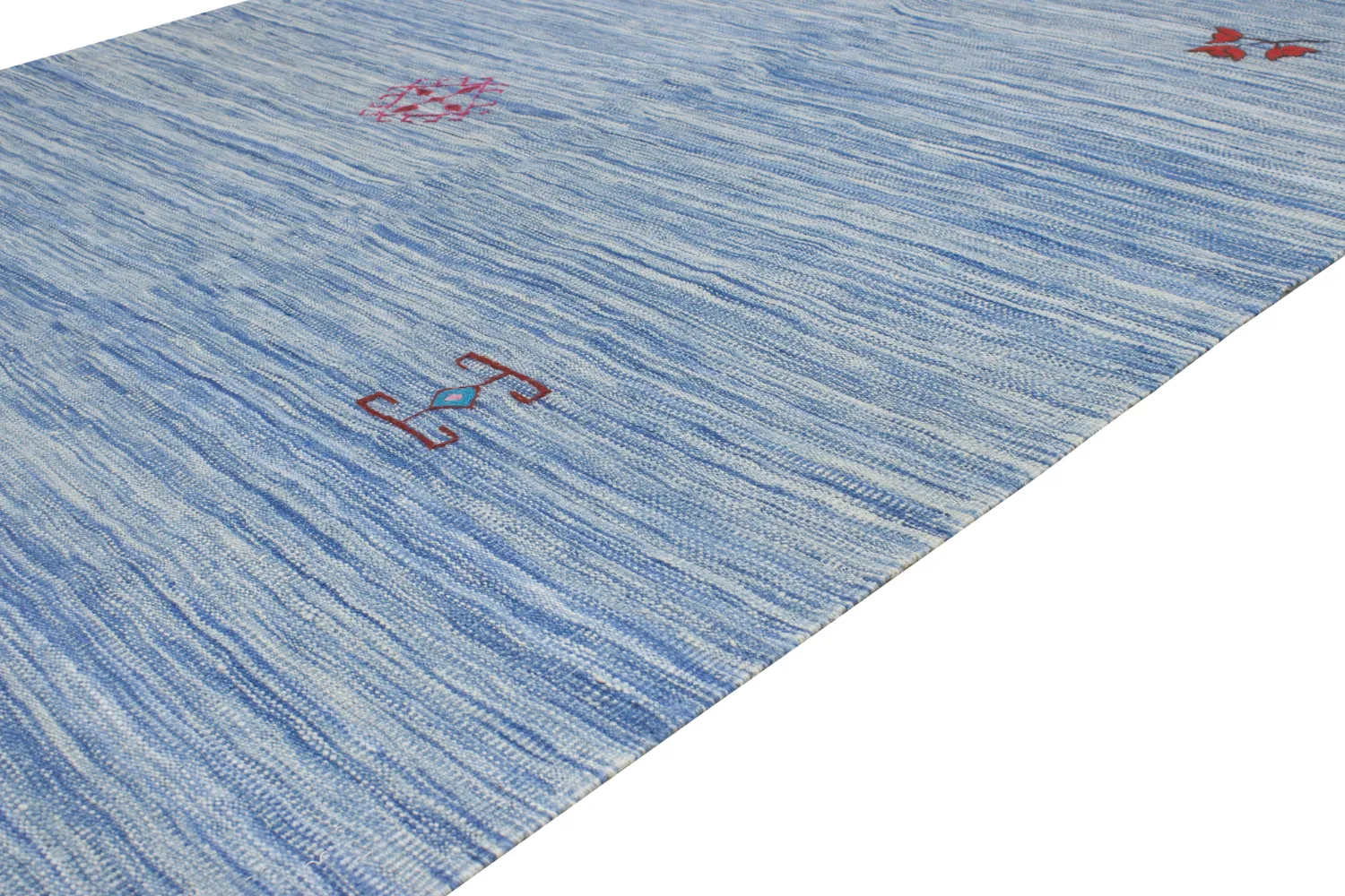 Orientalsk Tæppe - Modern Kelim Hand Woven - 155 x 203 cm