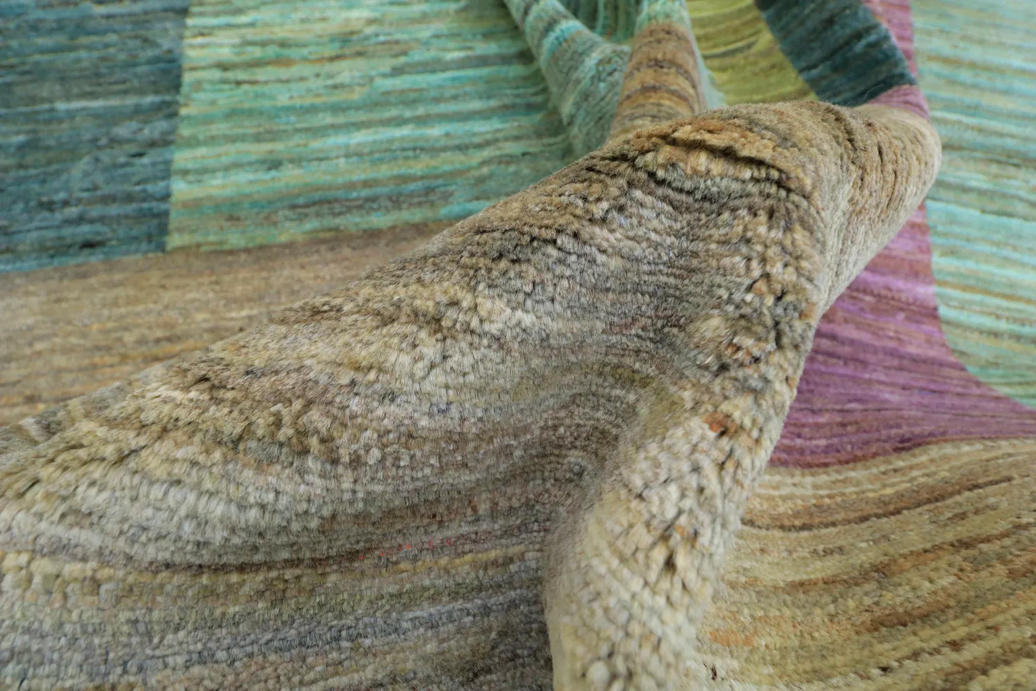 Orientalsk Tæppe - Gabbeh Bamiyan Hand Knotted - 168 x 230 cm