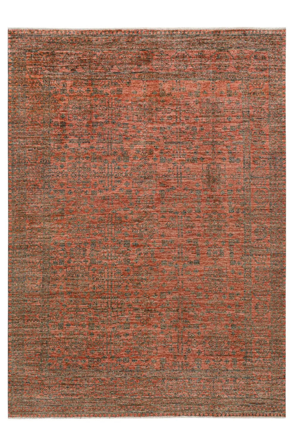 Orientalsk Tæppe - Gabbeh Bamiyan Hand Knotted - 172 x 232 cm