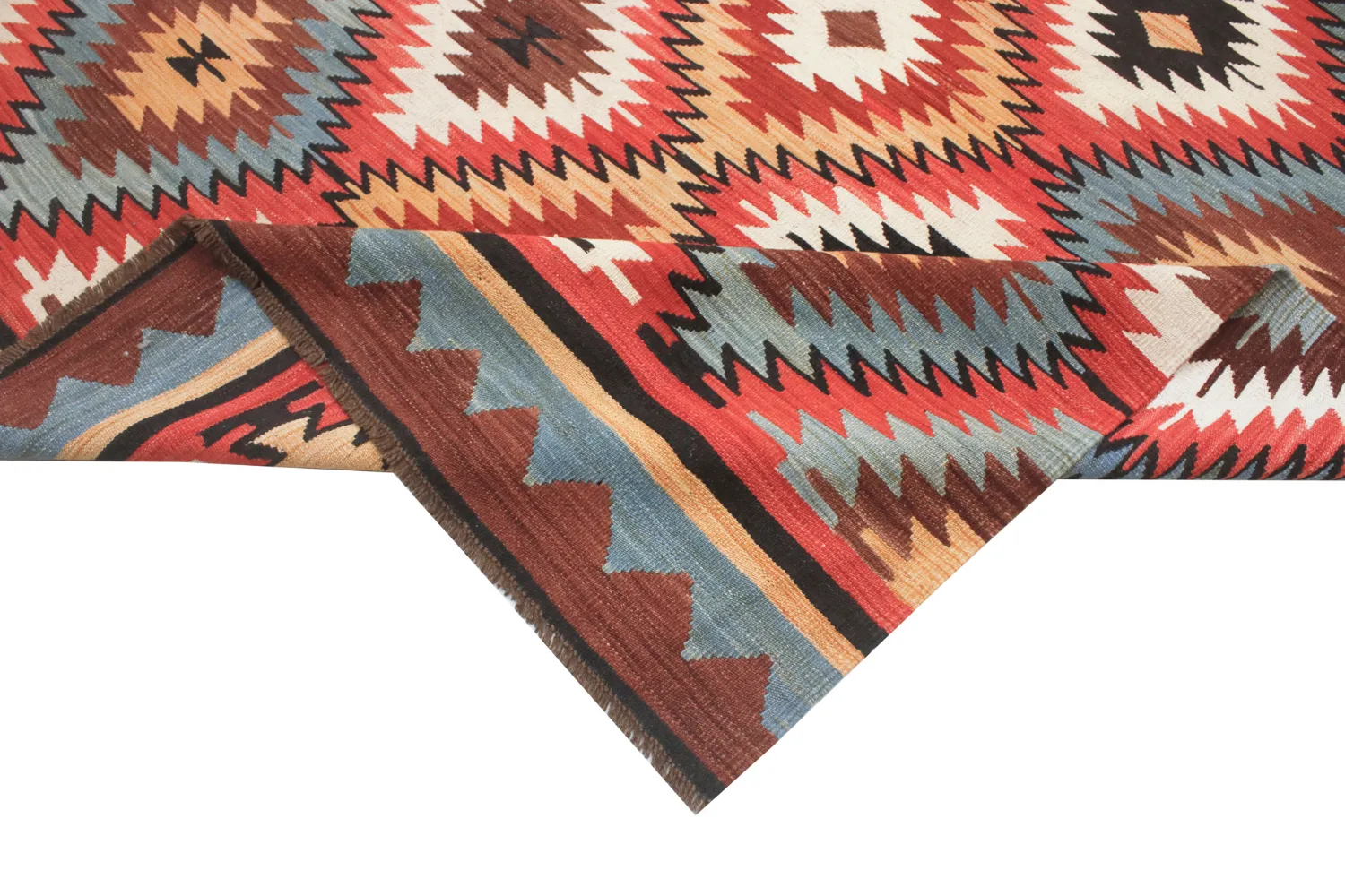 Orientalsk Tæppe - Hazara Kelim Hand Woven - 247 x 288 cm