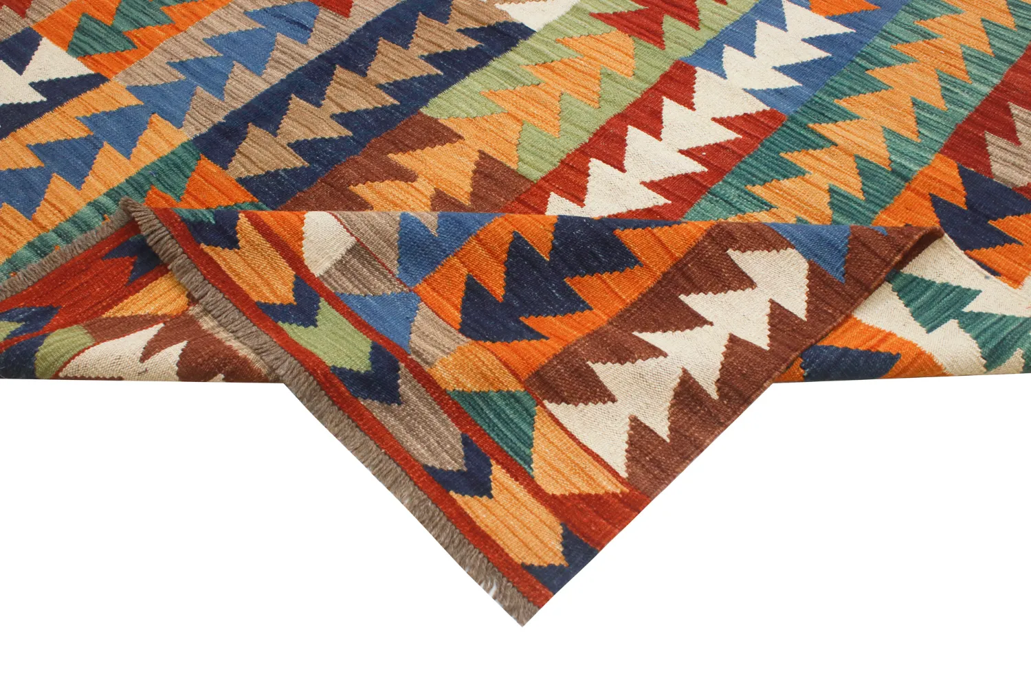 Orientalsk Tæppe - Hazara Kelim Hand Woven - 194 x 299 cm