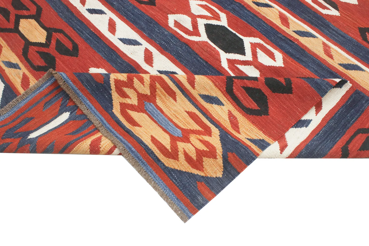 Orientalsk Tæppe - Hazara Kelim Hand Woven - 198 x 289 cm