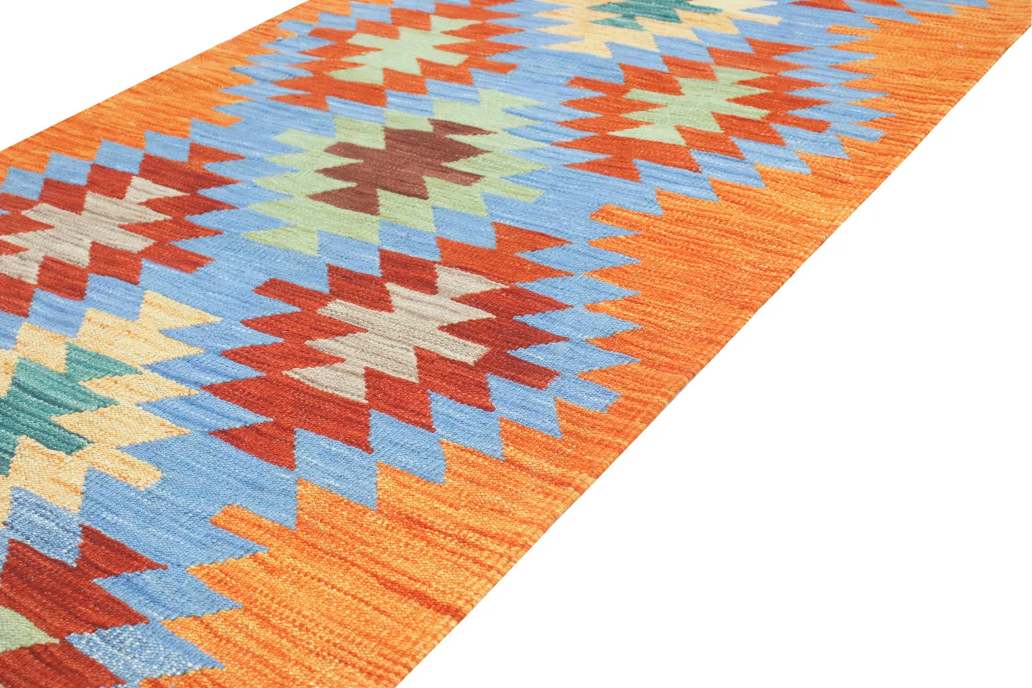 Orientalsk Tæppe - Hazara Kelim Hand Woven - 81 x 241 cm