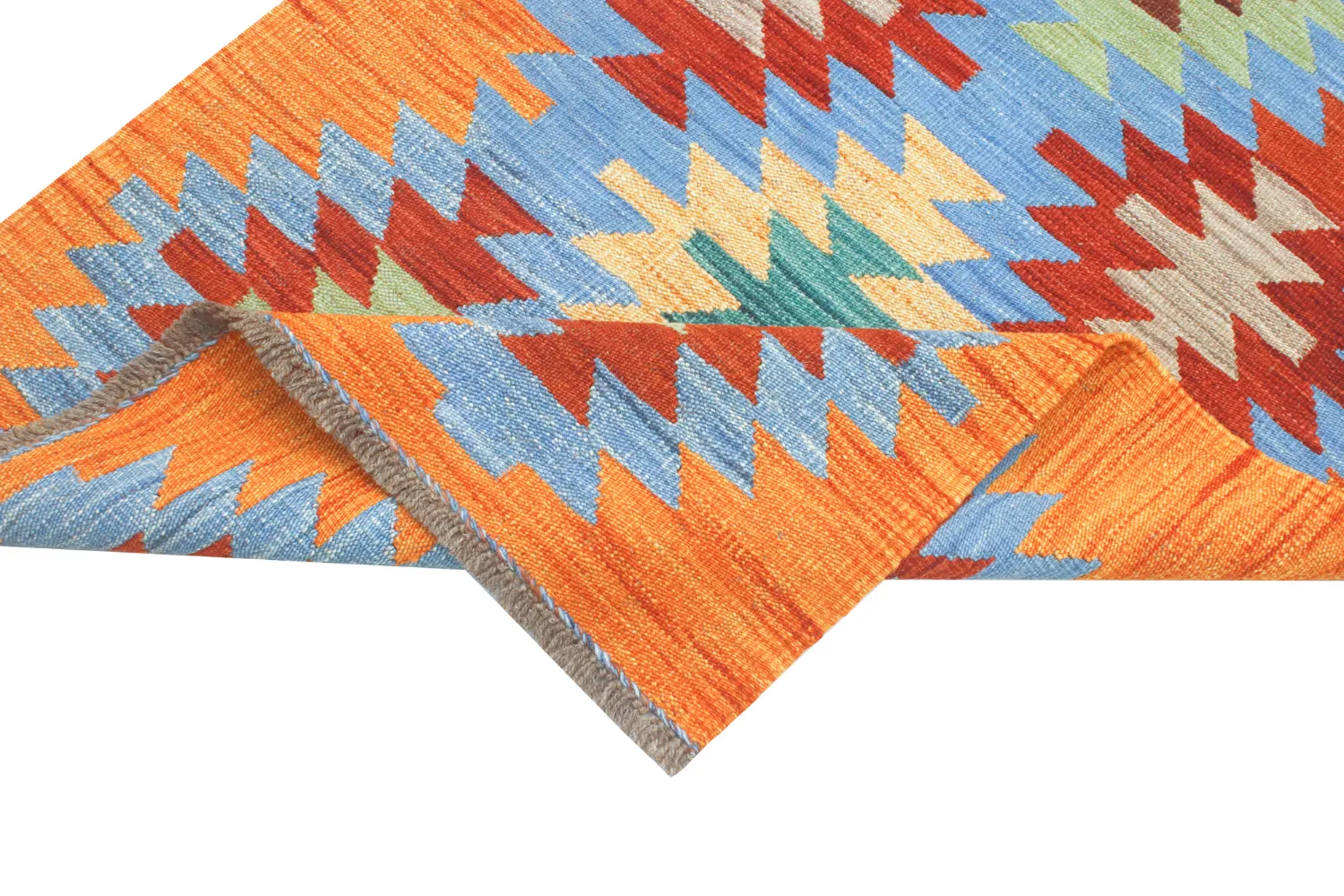 Orientalsk Tæppe - Hazara Kelim Hand Woven - 81 x 241 cm