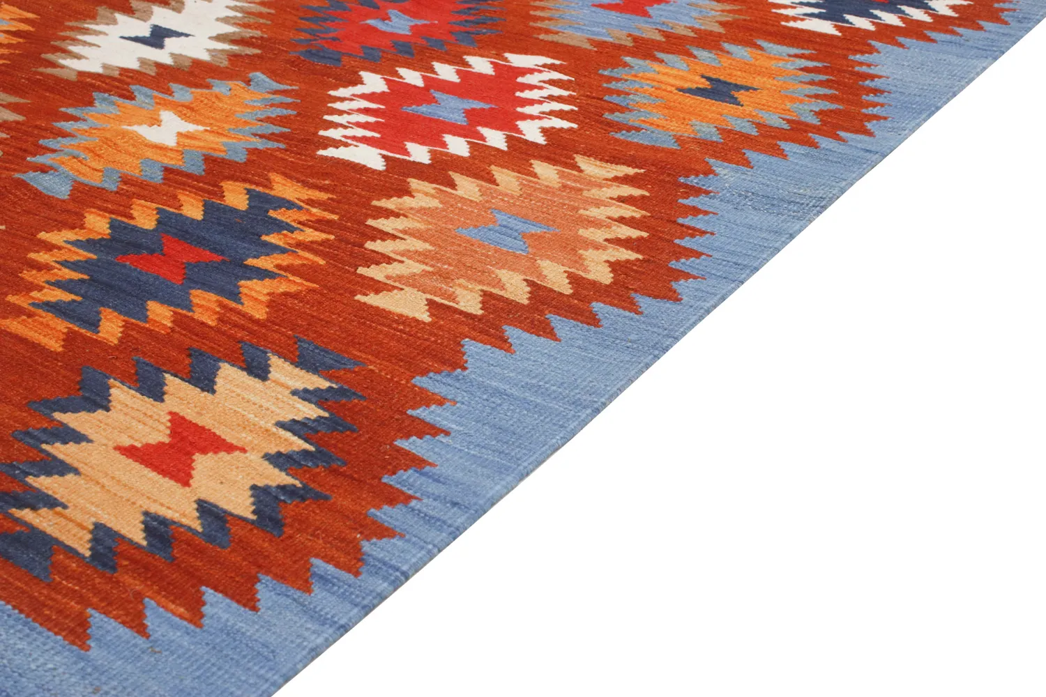 Orientalsk Tæppe - Hazara Kelim Hand Woven - 135 x 184 cm
