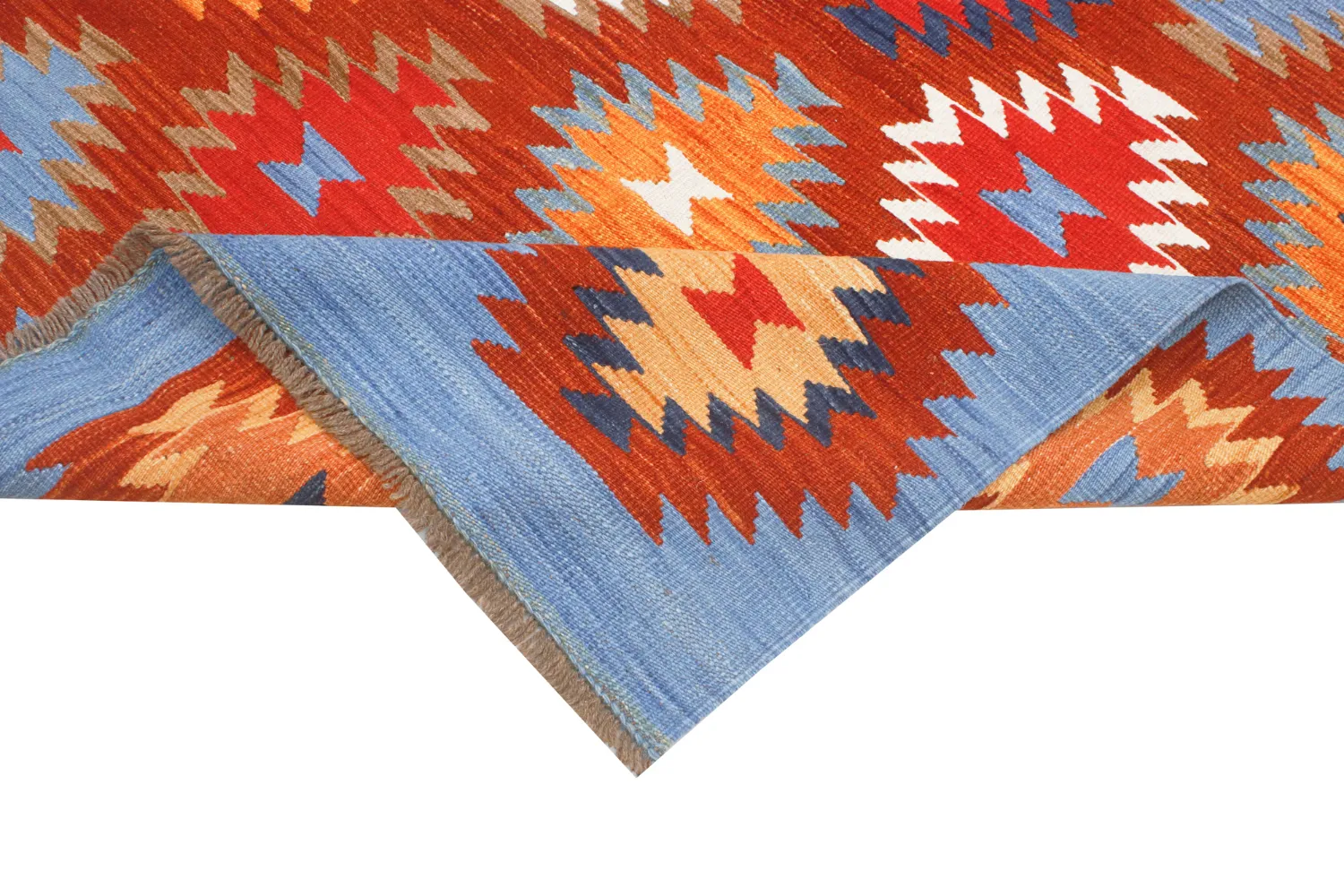 Orientalsk Tæppe - Hazara Kelim Hand Woven - 135 x 184 cm