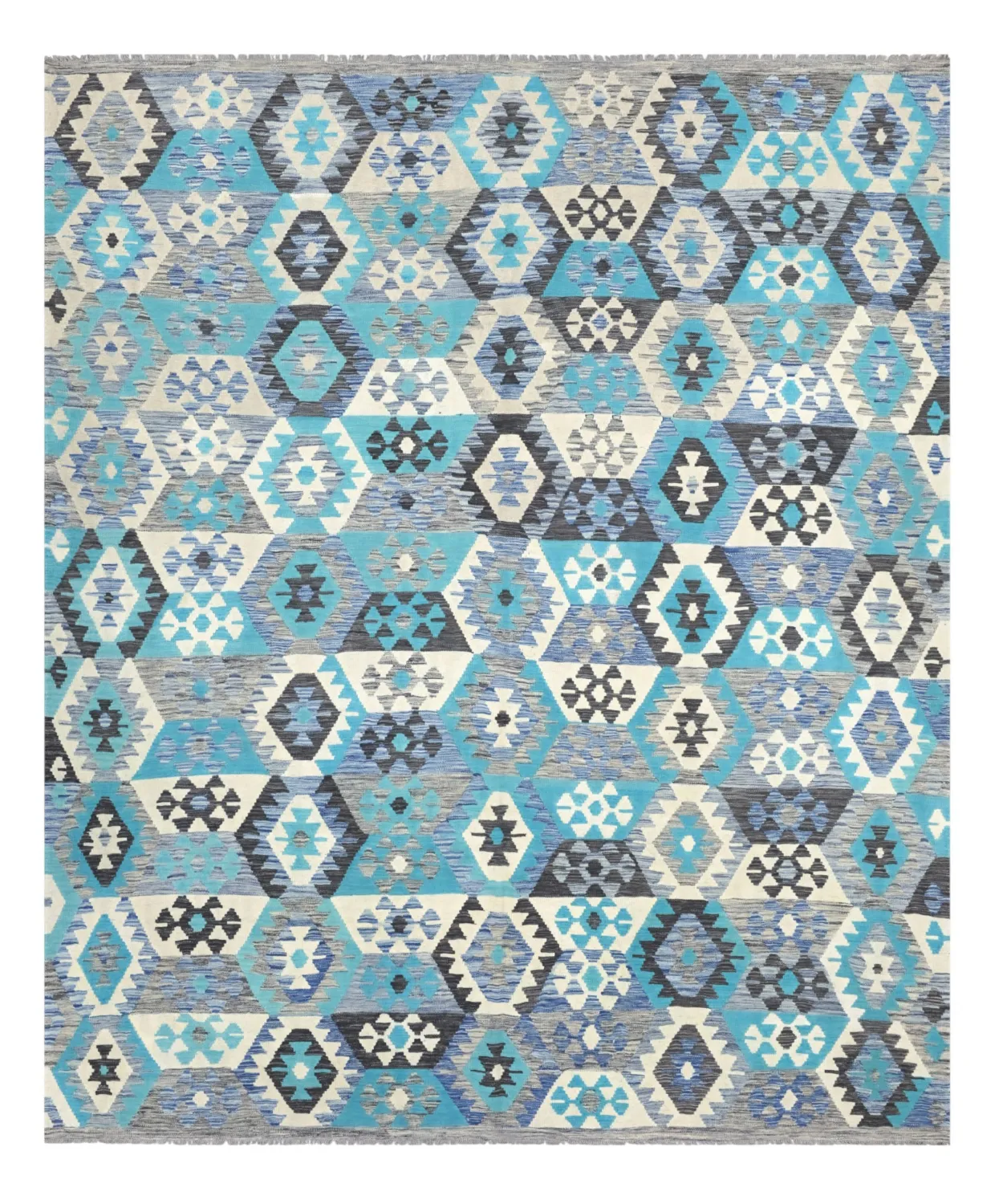 Orientalsk Tæppe - Vegi Kelim Hand Woven - 251 x 305 cm