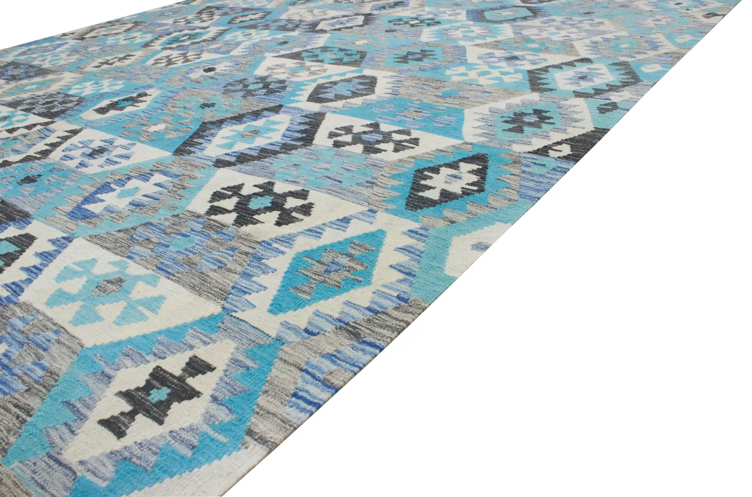 Orientalsk Tæppe - Vegi Kelim Hand Woven - 251 x 305 cm
