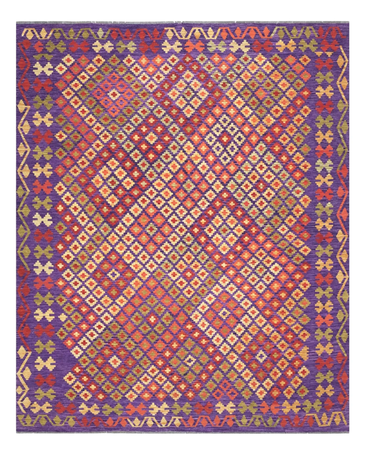 Orientalsk Tæppe - Vegi Kelim Hand Woven - 250 x 299 cm