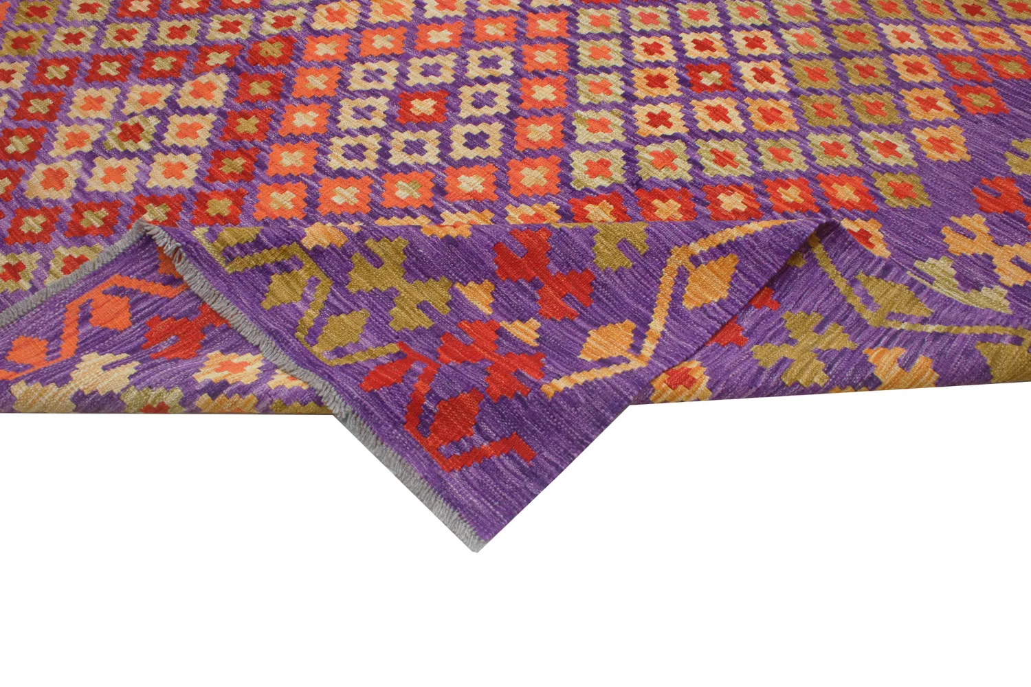 Orientalsk Tæppe - Vegi Kelim Hand Woven - 250 x 299 cm