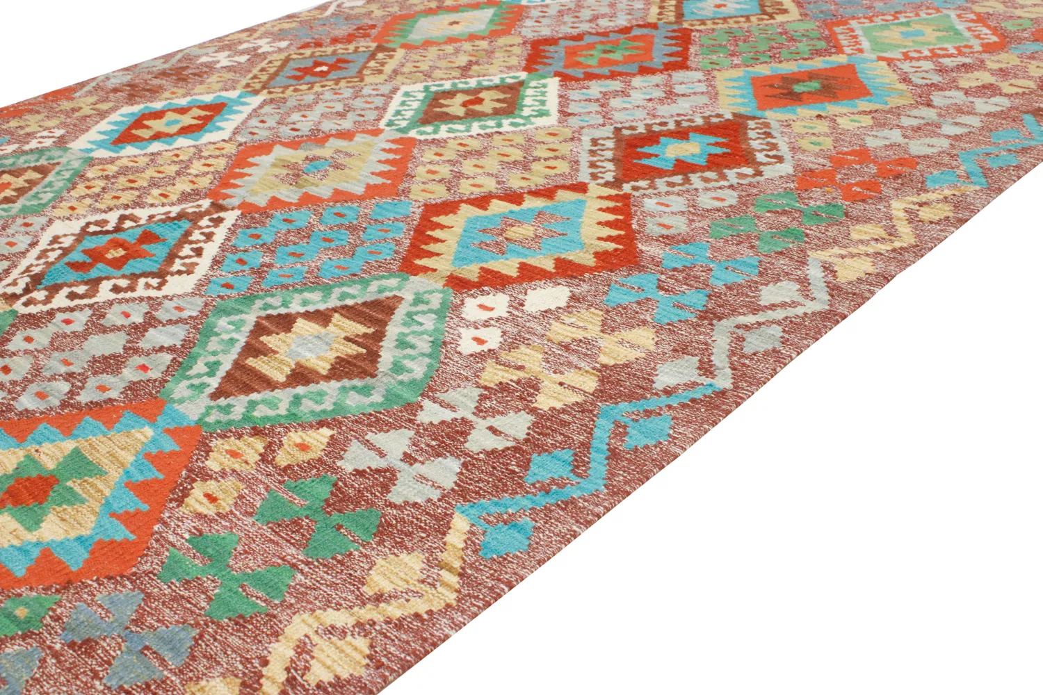 Orientalsk Tæppe - Vegi Kelim Hand Woven - 174 x 241 cm