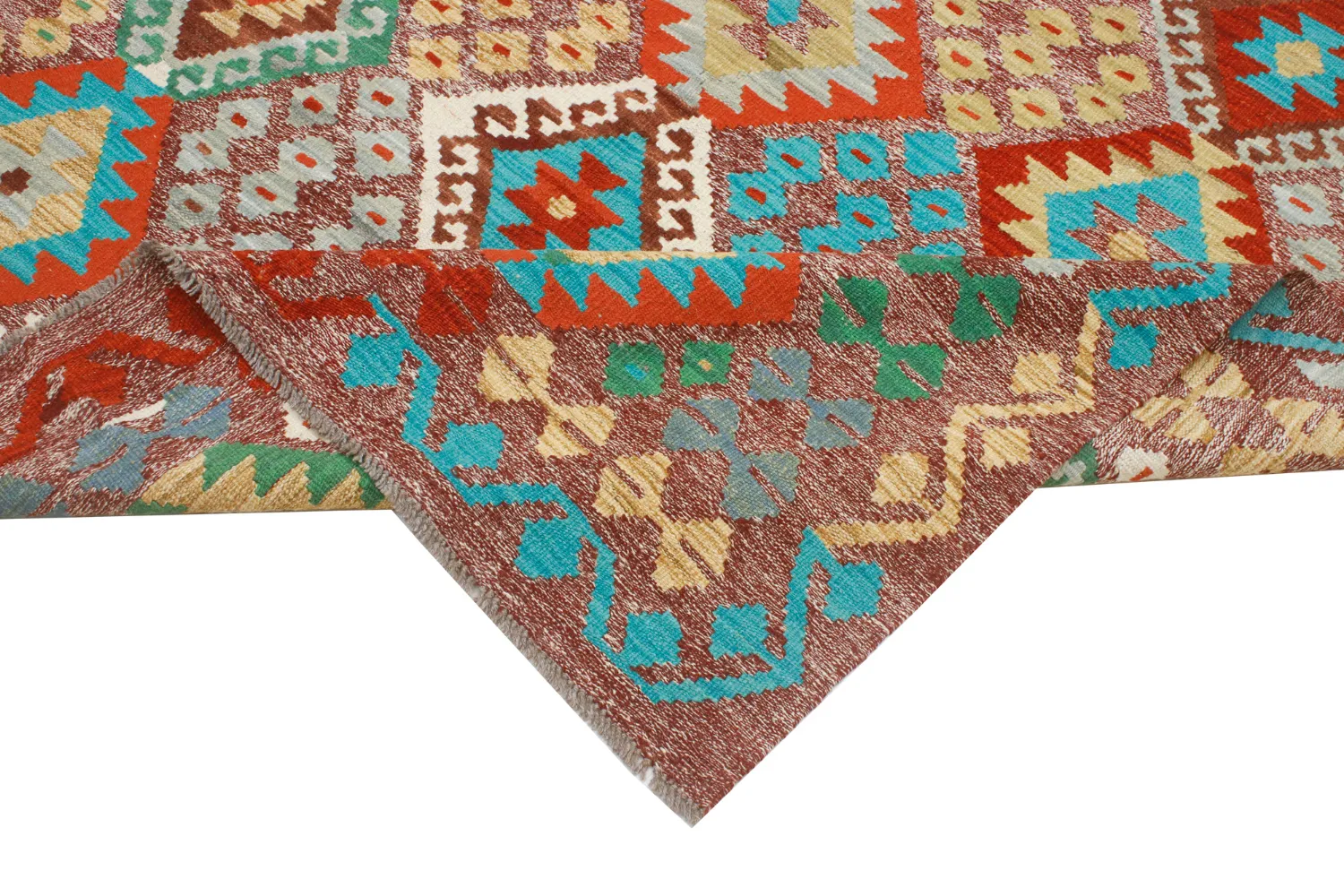 Orientalsk Tæppe - Vegi Kelim Hand Woven - 174 x 241 cm