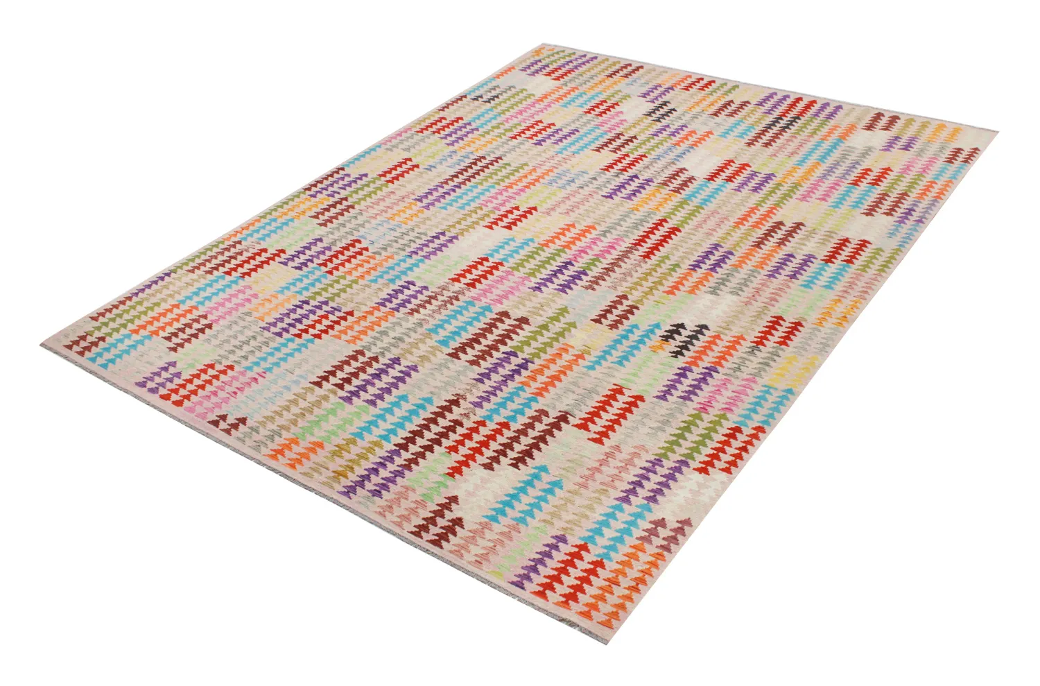 Orientalsk Tæppe - Vegi Kelim Hand Woven - 298 x 403 cm
