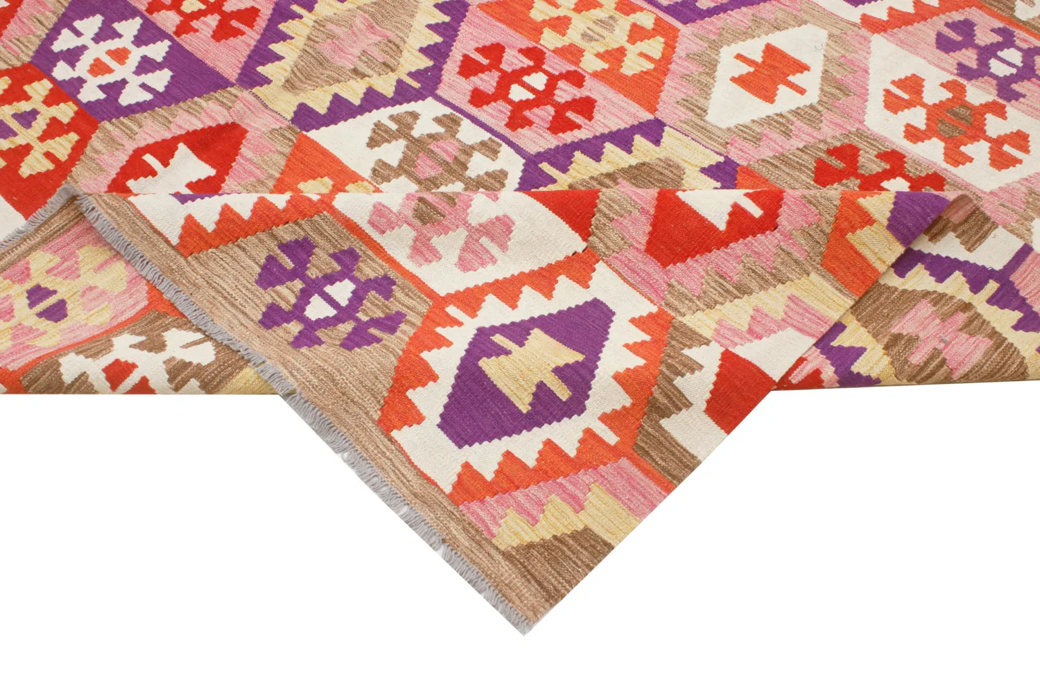 Orientalsk Tæppe - Vegi Kelim Hand Woven - 251 x 300 cm