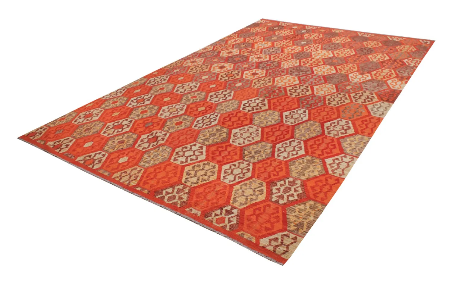 Orientalsk Tæppe - Vegi Kelim Hand Woven - 301 x 487 cm
