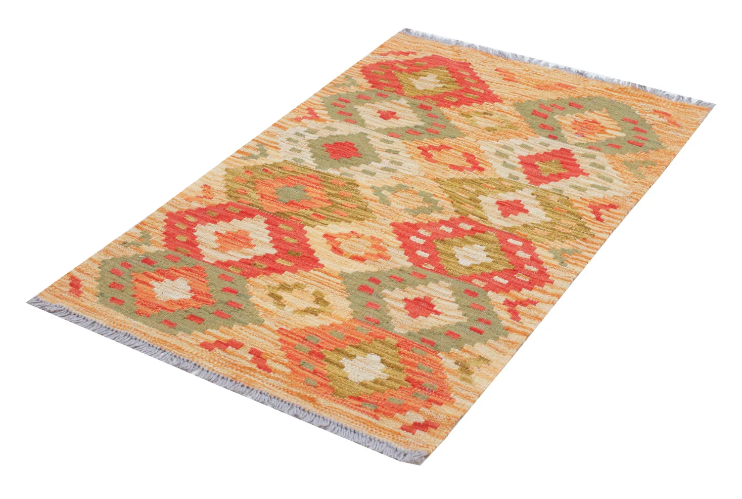 Orientalsk Tæppe - Vegi Kelim Hand Woven - 54 x 86 cm