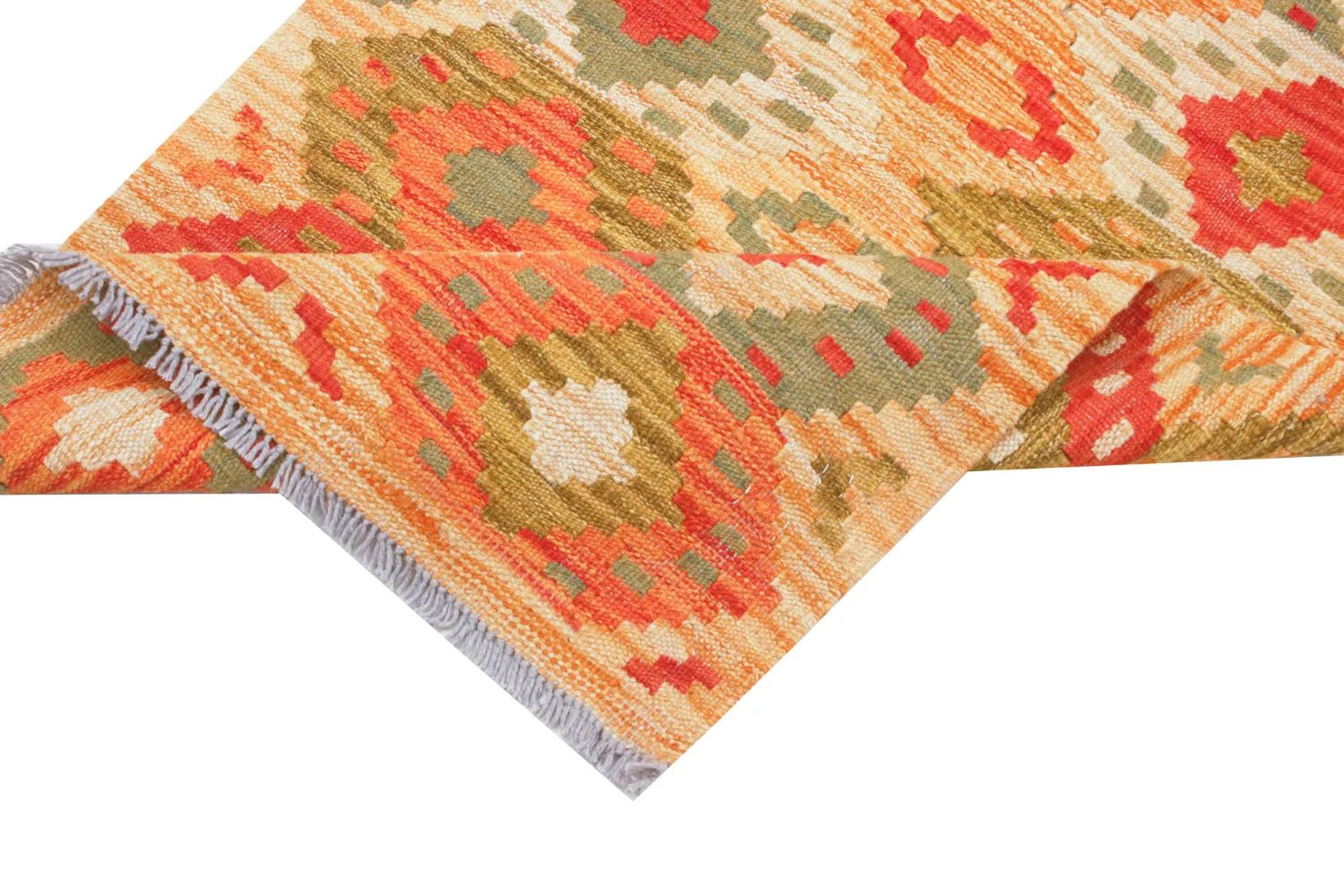 Orientalsk Tæppe - Vegi Kelim Hand Woven - 54 x 86 cm
