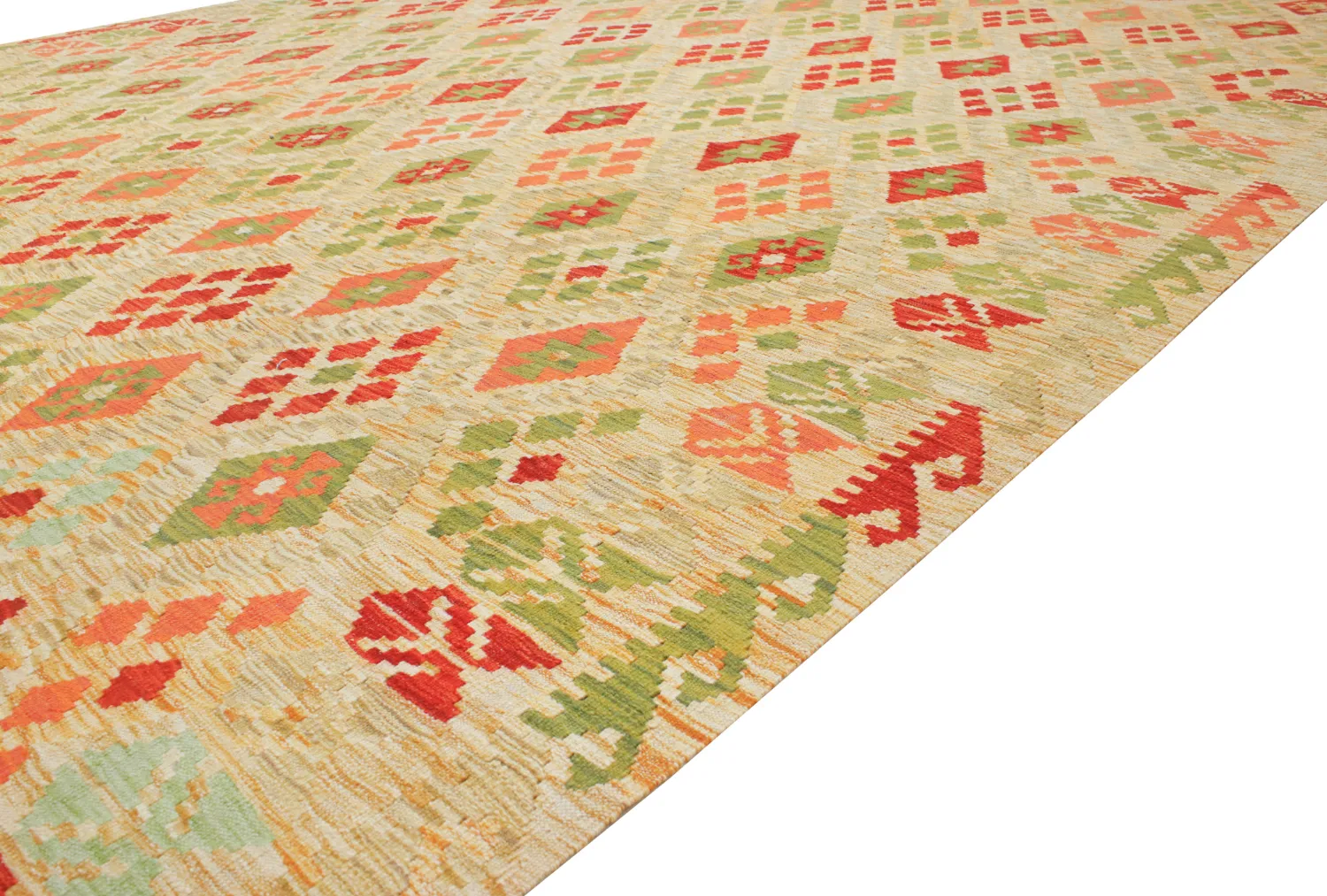Orientalsk Tæppe - Vegi Kelim Hand Woven - 305 x 392 cm