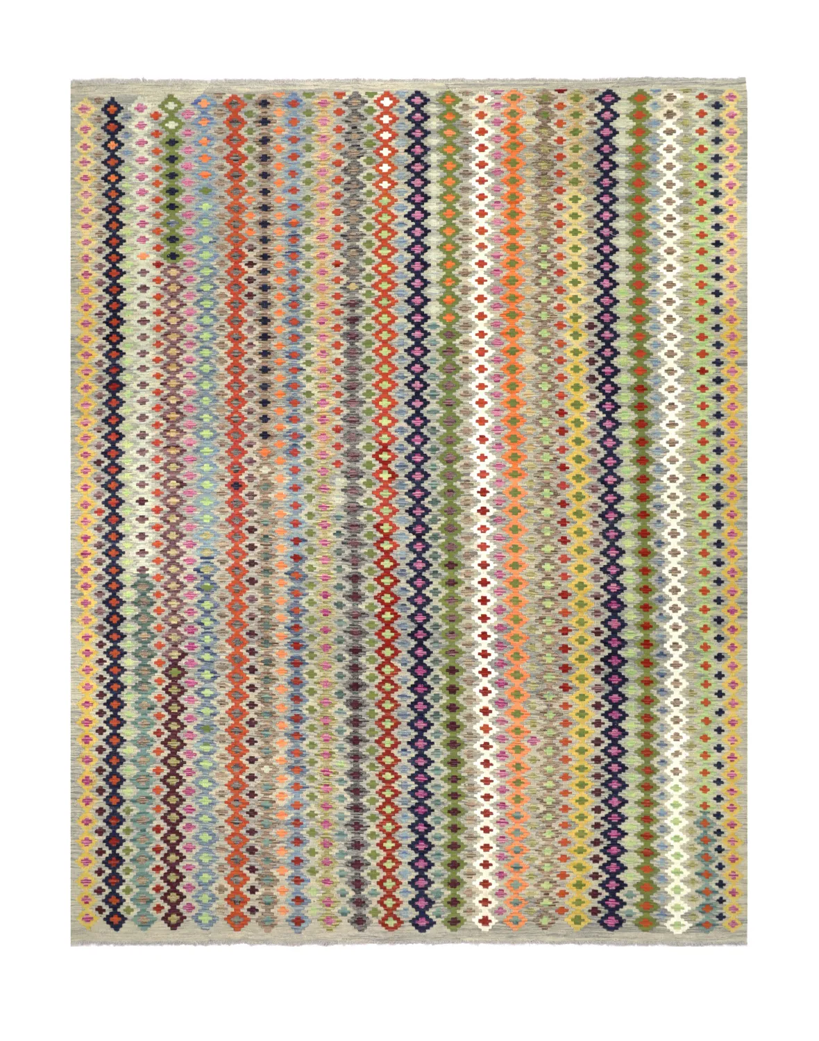 Orientalsk Tæppe - Vegi Kelim Hand Woven - 296 x 344 cm