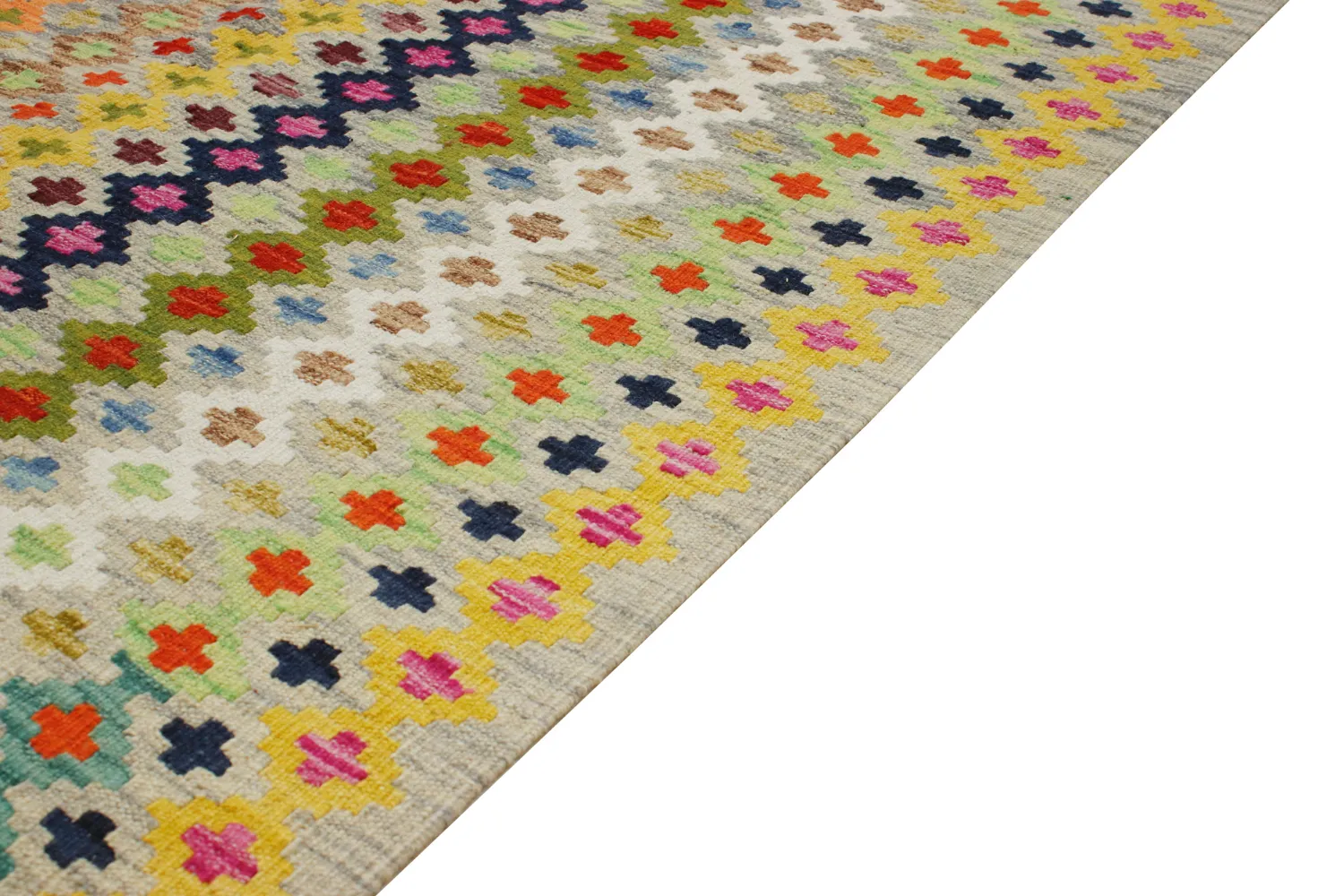 Orientalsk Tæppe - Vegi Kelim Hand Woven - 296 x 344 cm