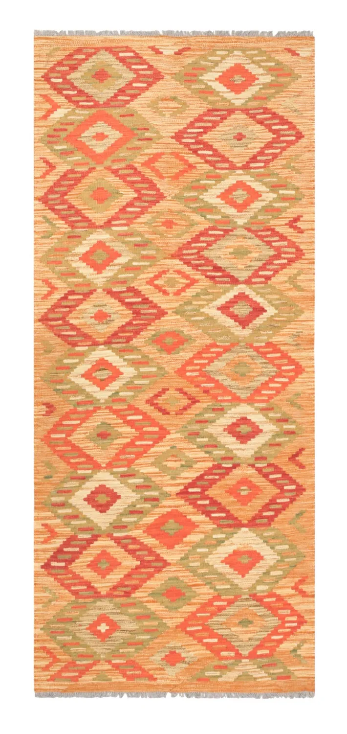 Orientalsk Tæppe - Vegi Kelim Hand Woven - 83 x 201 cm