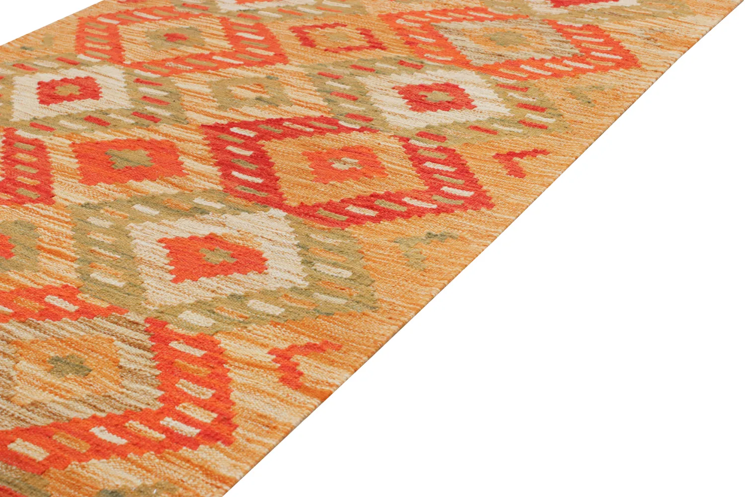 Orientalsk Tæppe - Vegi Kelim Hand Woven - 83 x 201 cm