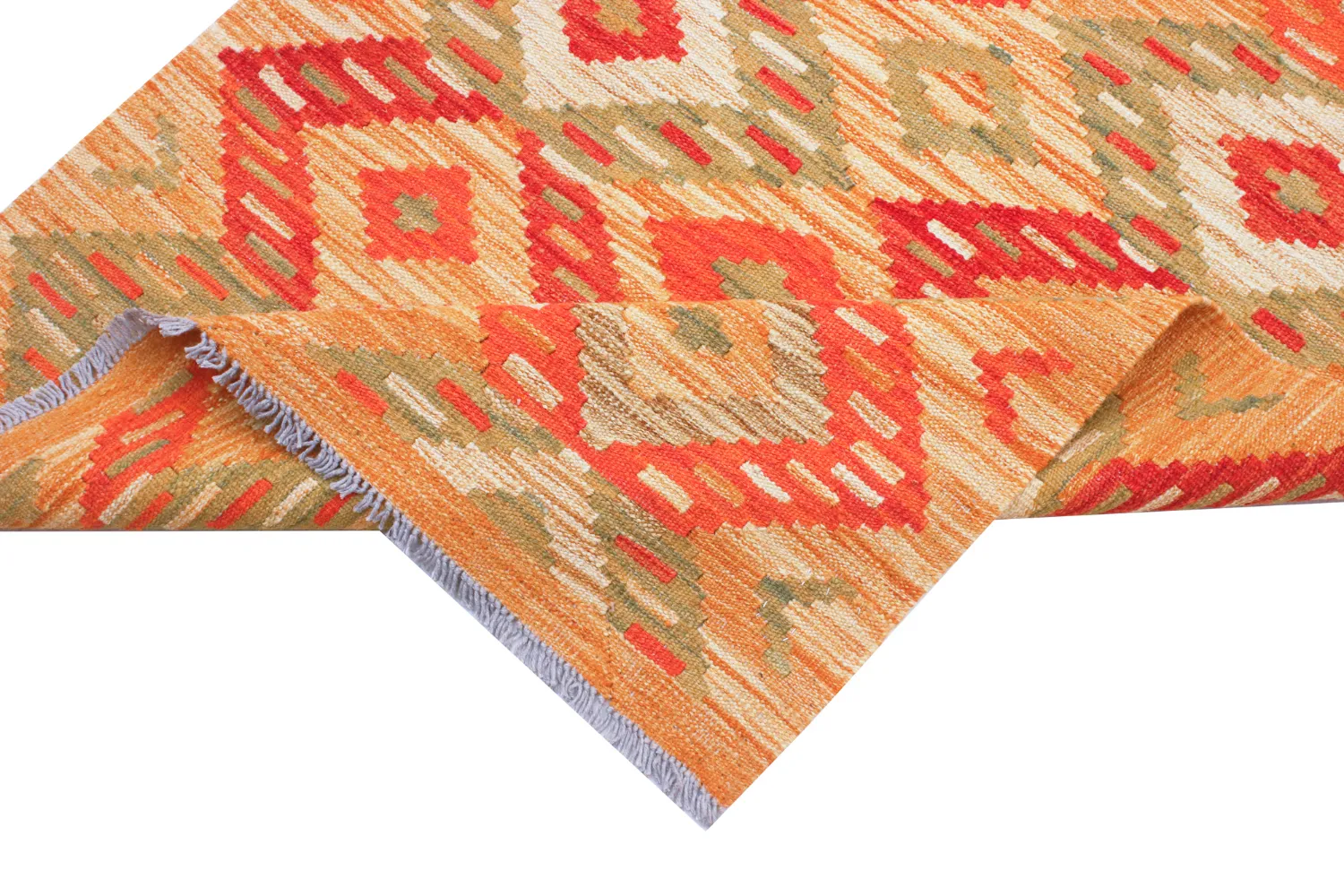 Orientalsk Tæppe - Vegi Kelim Hand Woven - 83 x 201 cm