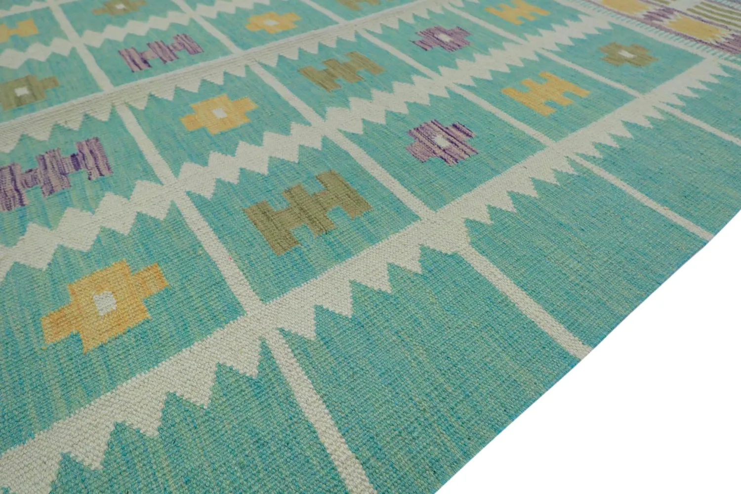 Orientalsk Tæppe - Vegi Kelim Hand Woven - 124 x 179 cm
