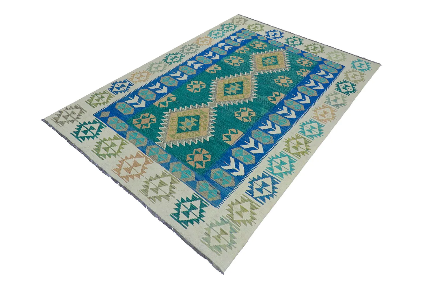 Orientalsk Tæppe - Vegi Kelim Hand Woven - 171 x 250 cm