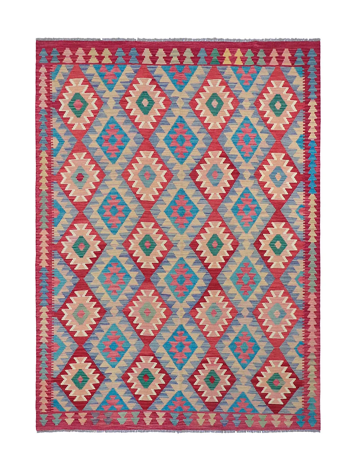Orientalsk Tæppe - Vegi Kelim Hand Woven - 175 x 245 cm