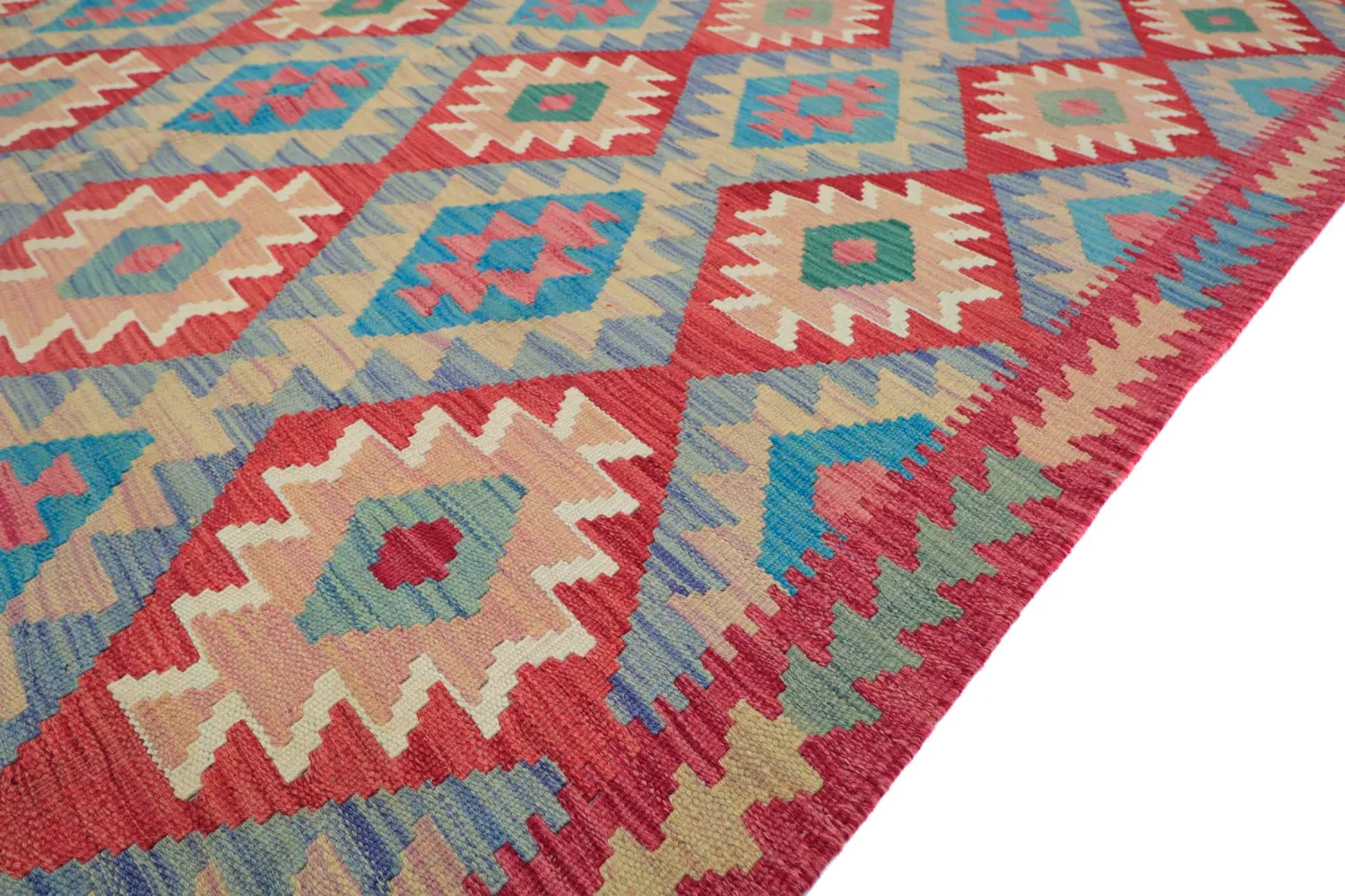 Orientalsk Tæppe - Vegi Kelim Hand Woven - 175 x 245 cm