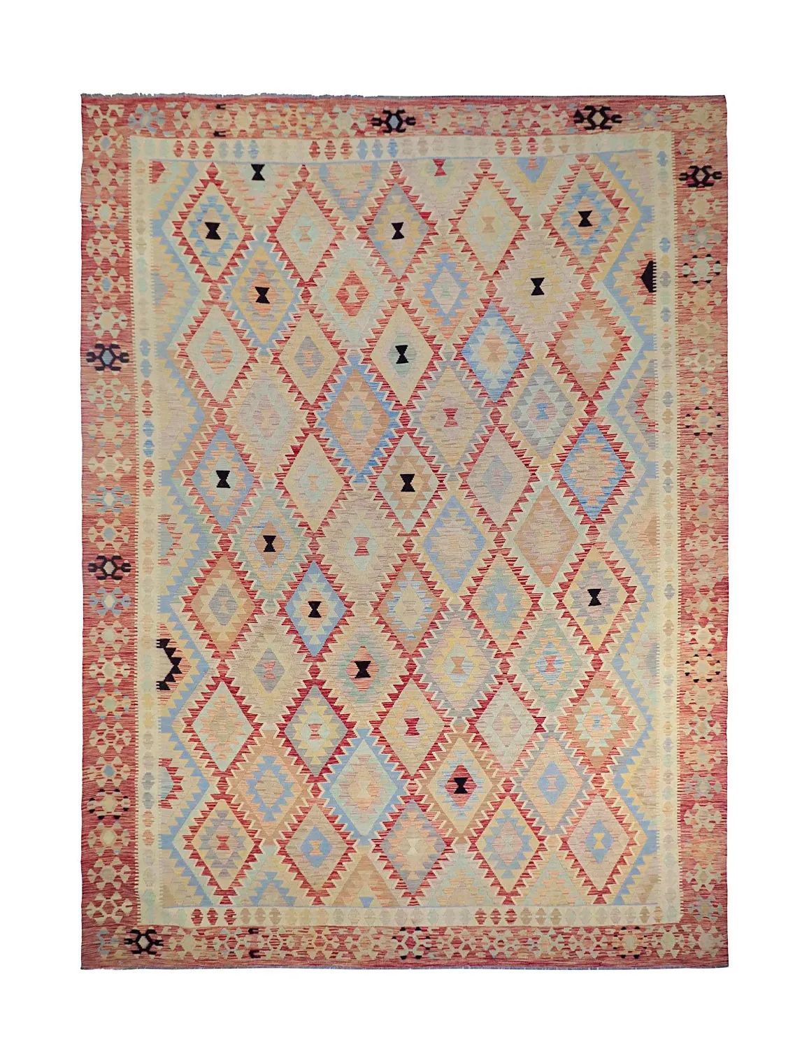 Orientalsk Tæppe - Vegi Kelim Hand Woven - 313 x 427 cm