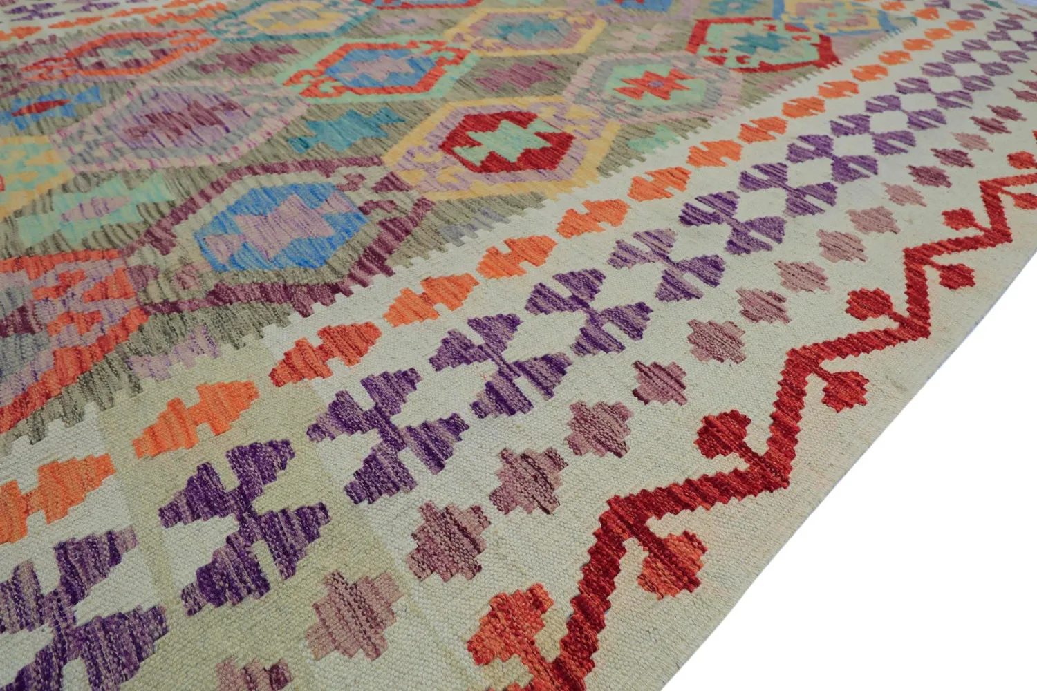 Orientalsk Tæppe - Vegi Kelim Hand Woven - 175 x 245 cm