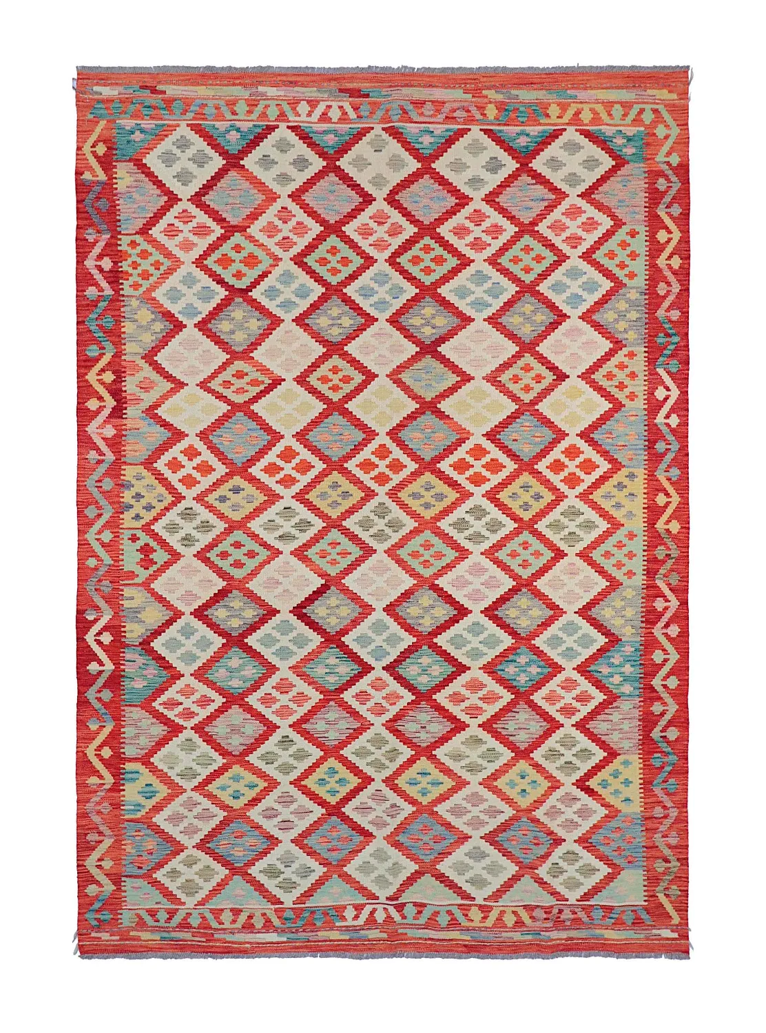 Orientalsk Tæppe - Vegi Kelim Hand Woven - 174 x 250 cm