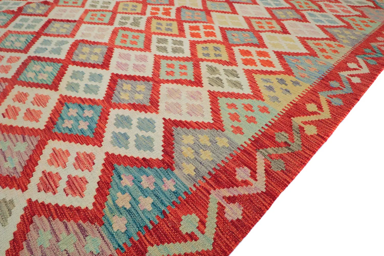 Orientalsk Tæppe - Vegi Kelim Hand Woven - 174 x 250 cm