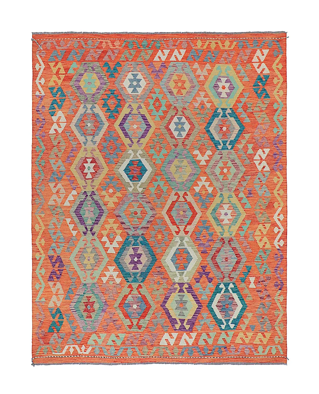Orientalsk Tæppe - Vegi Kelim Hand Woven - 183 x 240 cm