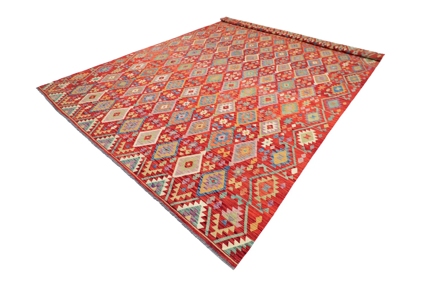 Orientalsk Tæppe - Vegi Kelim Hand Woven - 303 x 491 cm