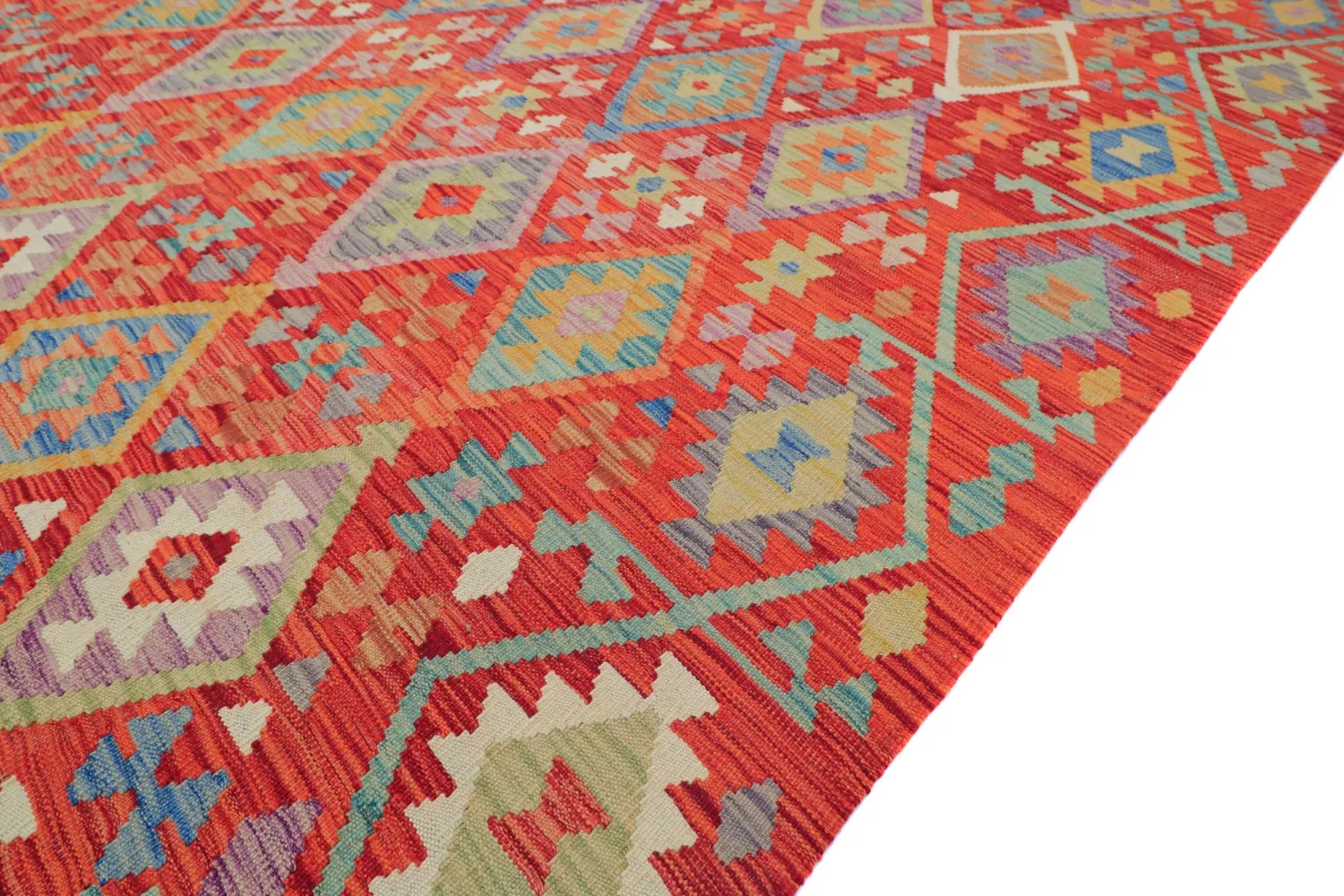 Orientalsk Tæppe - Vegi Kelim Hand Woven - 303 x 491 cm