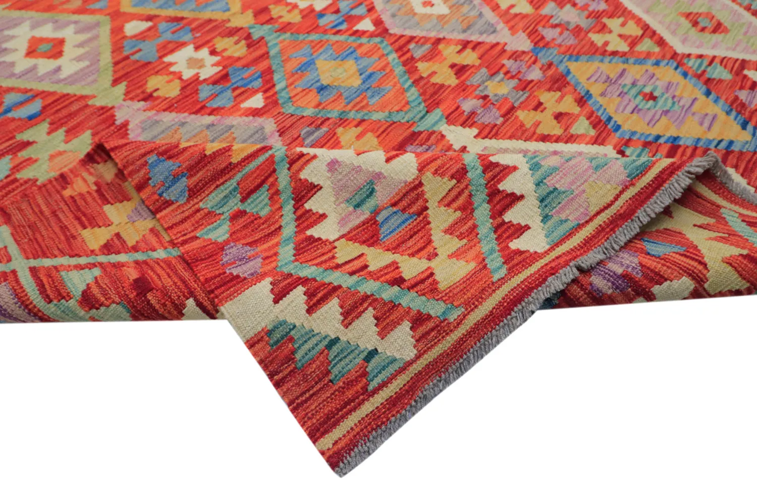 Orientalsk Tæppe - Vegi Kelim Hand Woven - 303 x 491 cm