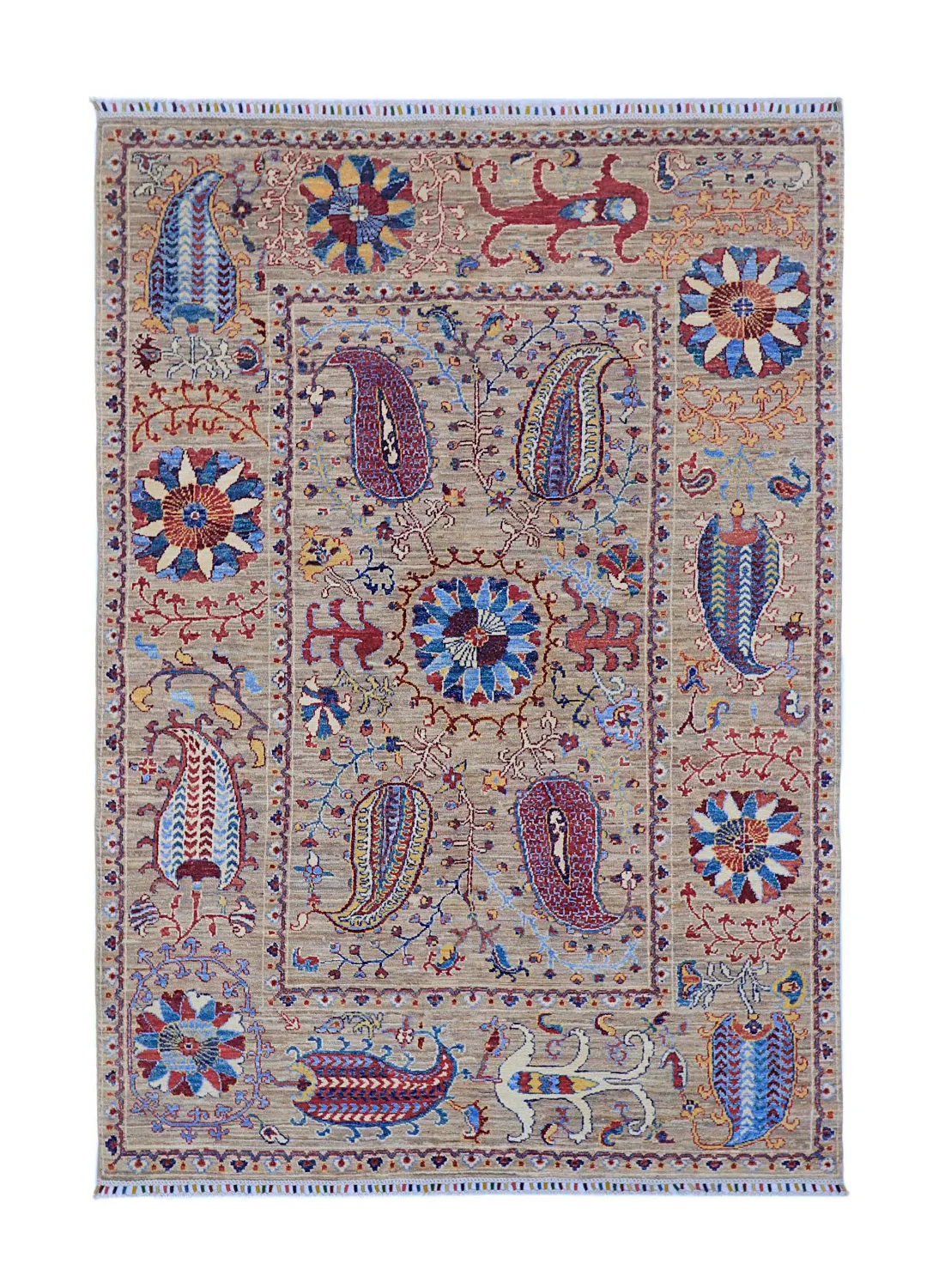 Orientalsk Tæppe - Chaman Rug Hand Knotted - 163 x 236 cm