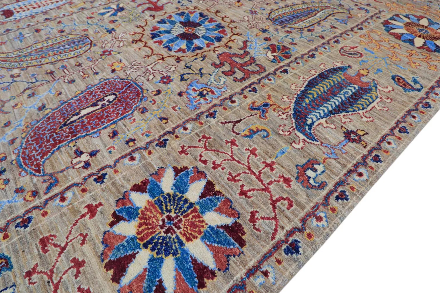 Orientalsk Tæppe - Chaman Rug Hand Knotted - 163 x 236 cm