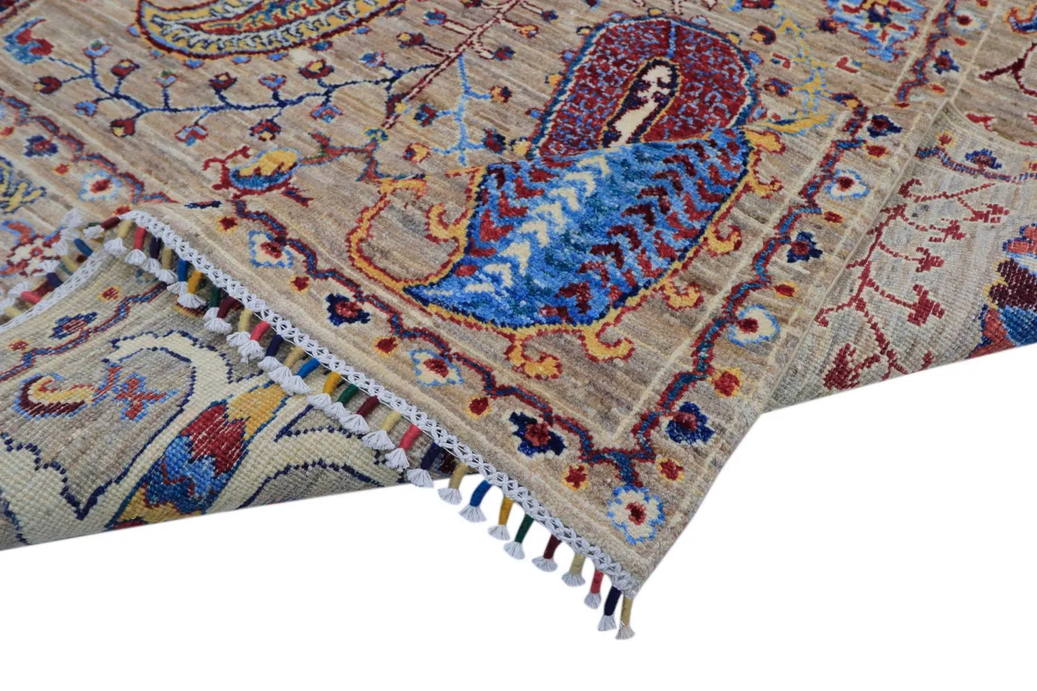 Orientalsk Tæppe - Chaman Rug Hand Knotted - 163 x 236 cm