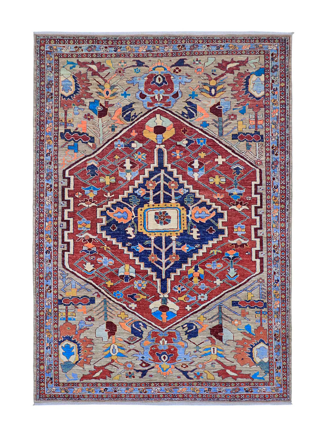 Orientalsk Tæppe - Chaman Rug Hand Knotted - 199 x 291 cm