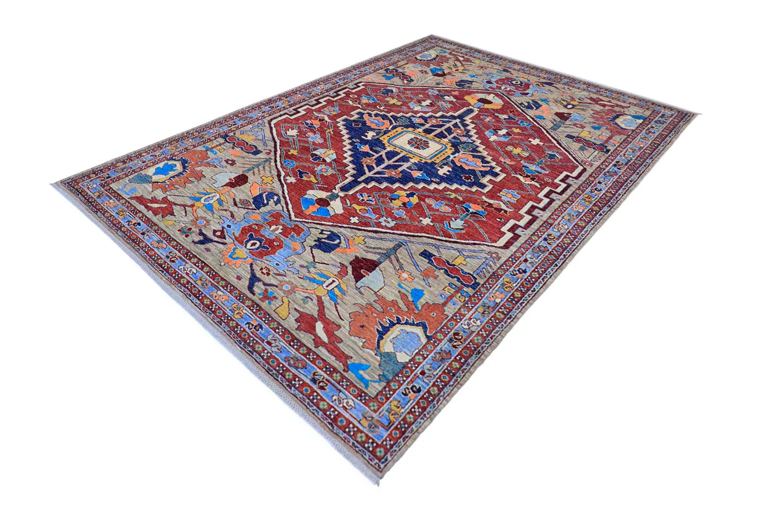 Orientalsk Tæppe - Chaman Rug Hand Knotted - 199 x 291 cm