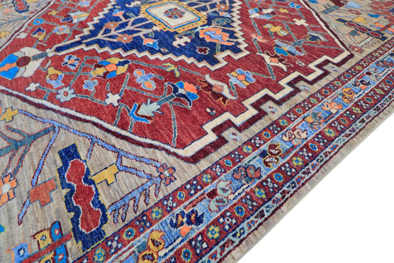 Orientalsk Tæppe - Chaman Rug Hand Knotted - 199 x 291 cm